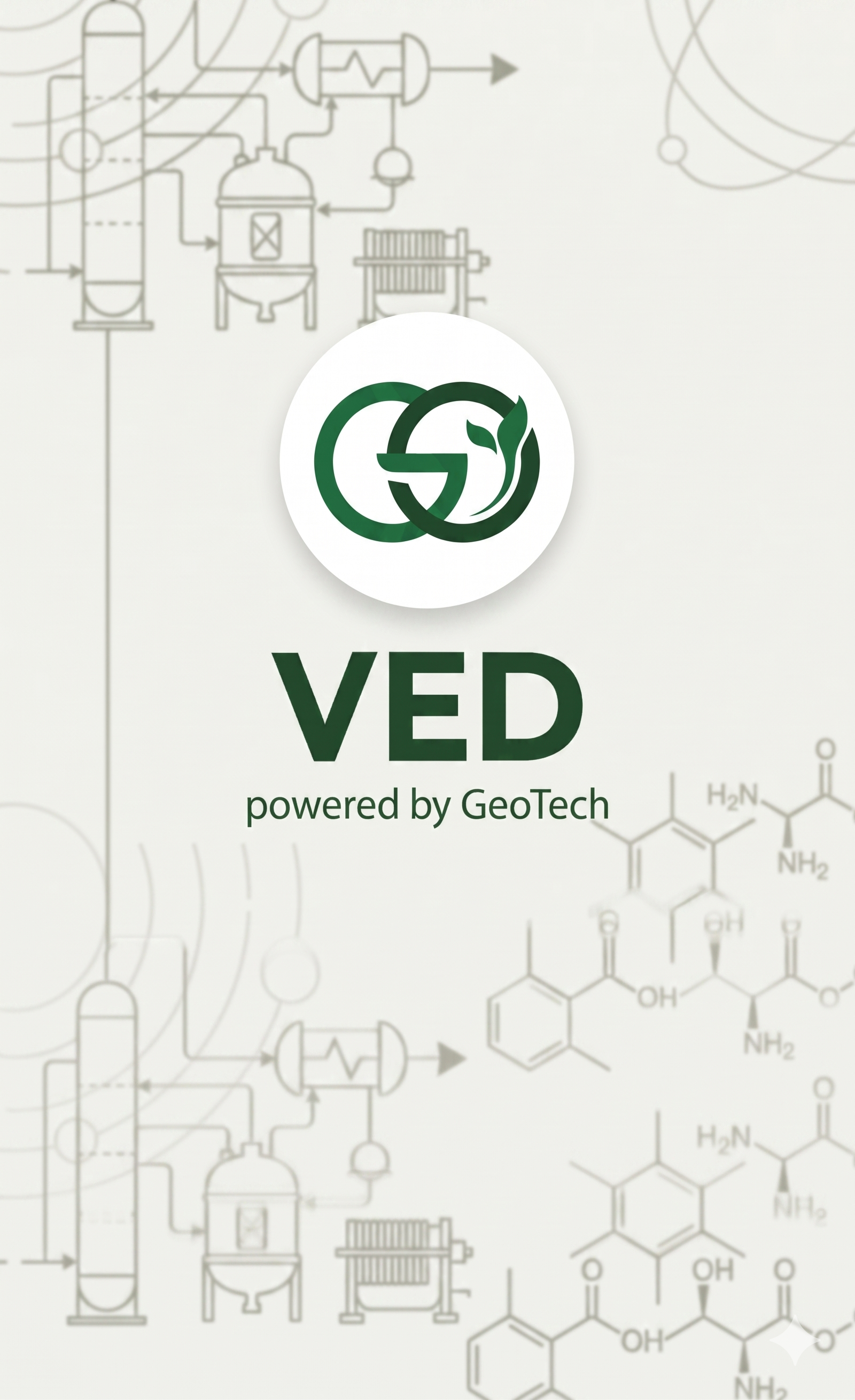 Ved App Welcome Interface